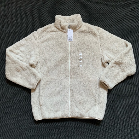 Uniqlo Other - Uniqlo Fluffy Yarn Fleece Full Zip Jacket